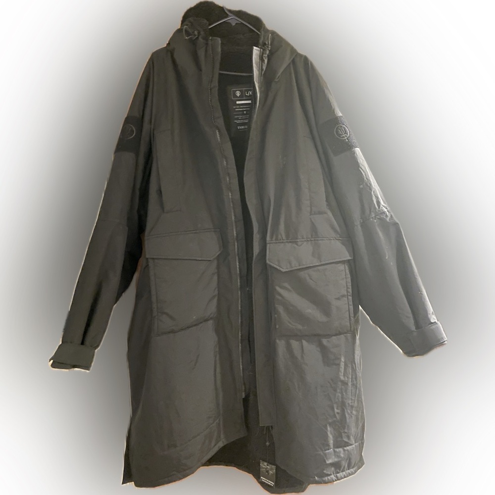 THRUDARK LIGHTLY WORN W/ TAG MEN’S SHROUD | BLACK MENS SIZE L - Picture 6 of 14